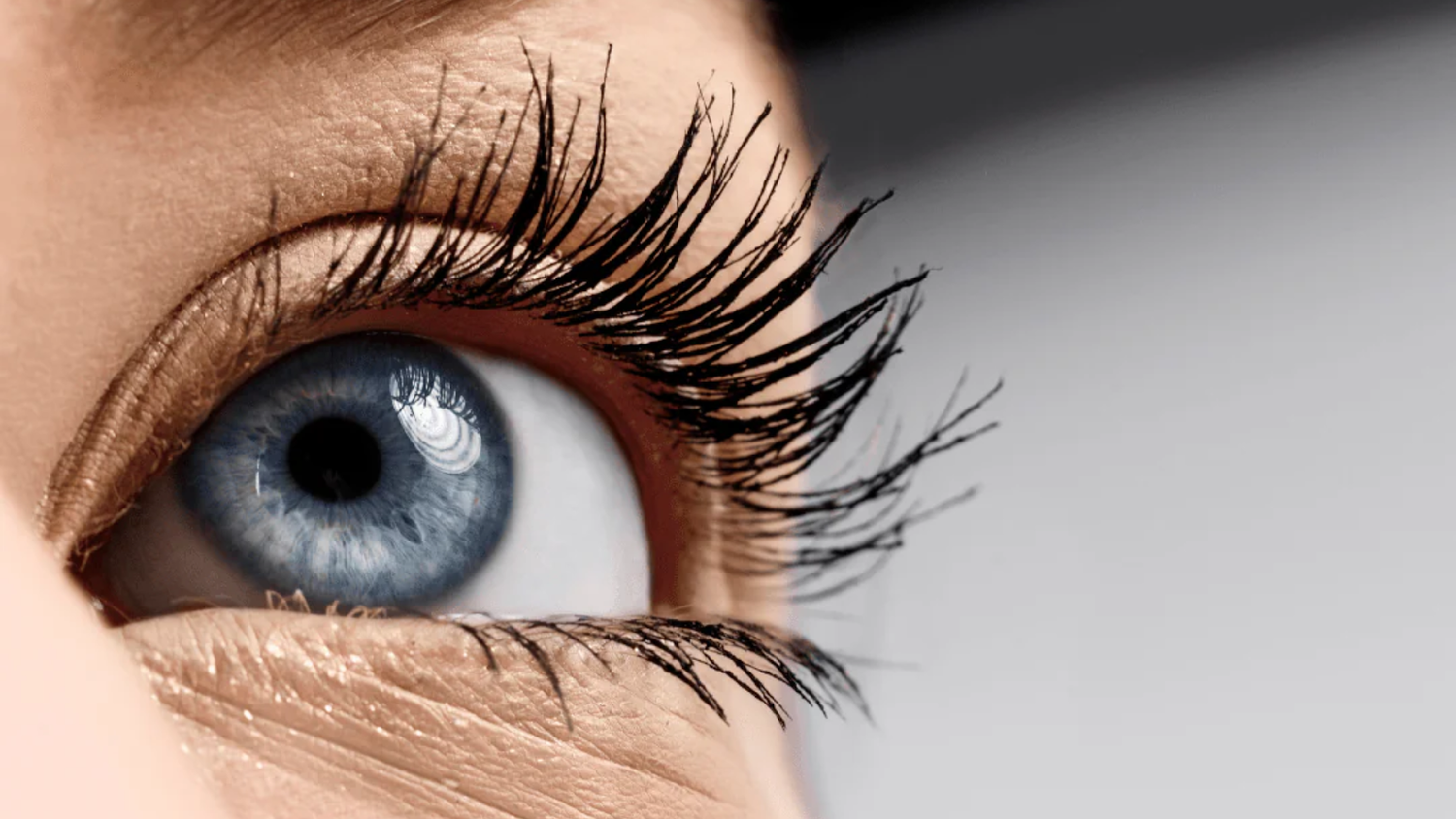 Woman Wearing Hypoallergenic Mascara